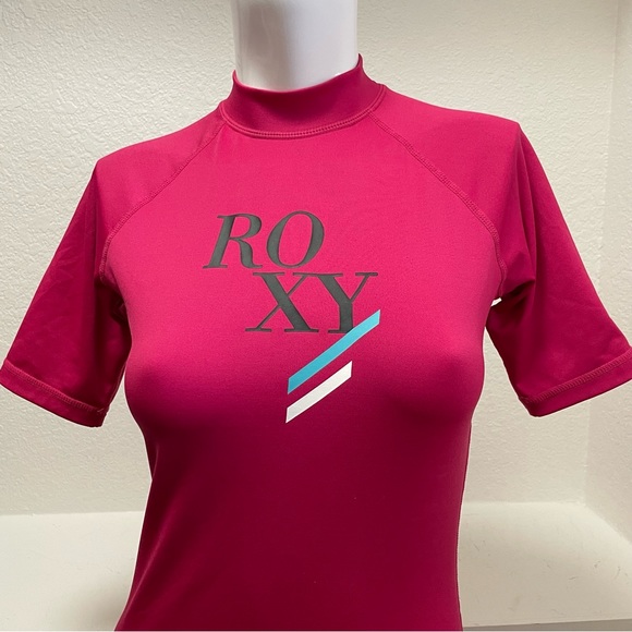 🆕Roxy 🌺 Rashguard Girls/Surf/Swim Sz 6 - Picture 2 of 4